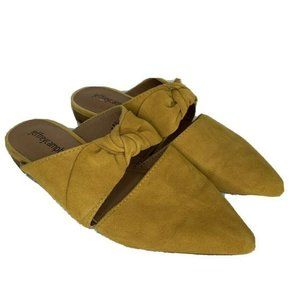 Jeffrey Campbell Charlin Mustard Yellow Flats